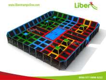 Large Indoor Trampoline Court With CE Certificate